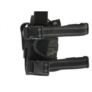 2-Ways Carrying Type Tactical Drop Leg Holster: Multicam/ Black/ Coyote/ Olive/ Black multicam [8FIELDS] 